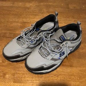 Men’s Skechers Air cooled memory foam Wide Fit